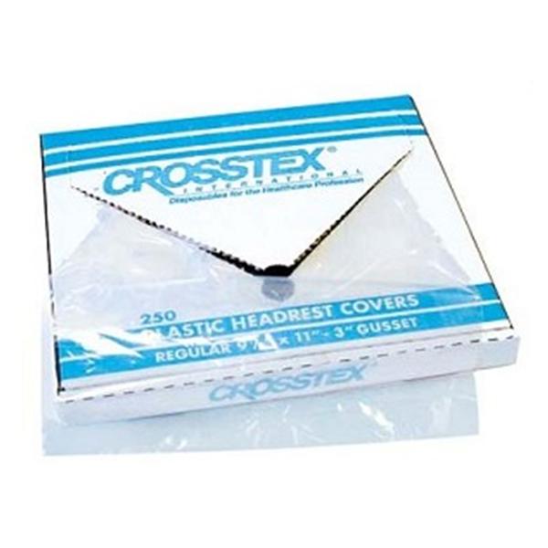 Cover Headrest 11 in x 9.5 in White Plastic 1000/Ca